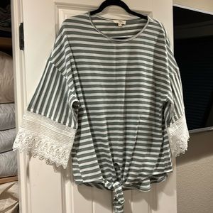 Women’s size Small Entro striped shirt